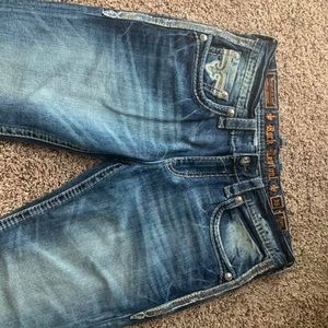 MENS ROCK REVIVAL JEANS